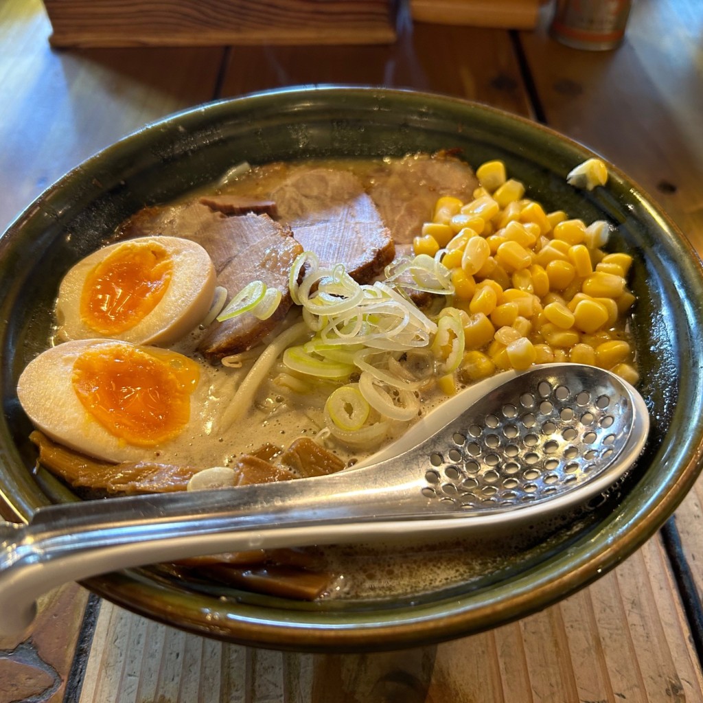 ユーザーが投稿した特製味噌ラーメンの写真 - 実際訪問したユーザーが直接撮影して投稿した美しが丘西ラーメン専門店北海道ラーメン きむら初代の写真