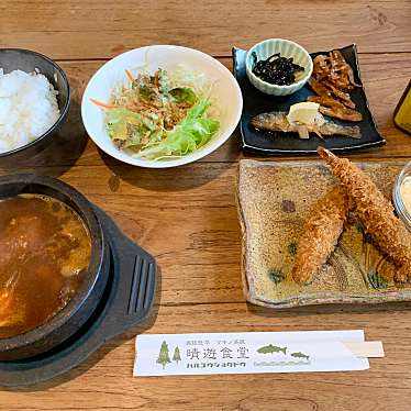 実際訪問したユーザーが直接撮影して投稿したマキノ町沢定食屋晴遊食堂の写真