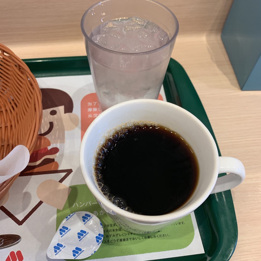 ユーザーが投稿したブレンドコーヒーの写真 - 実際訪問したユーザーが直接撮影して投稿した押上ファーストフードモスバーガー 押上店の写真