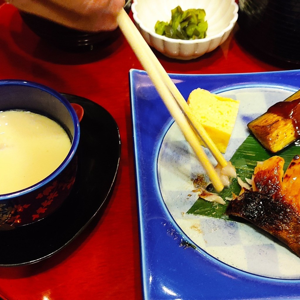 ユーザーが投稿した焼魚膳の写真 - 実際訪問したユーザーが直接撮影して投稿した高輪和食 / 日本料理つきじ植むら ウィング高輪店の写真