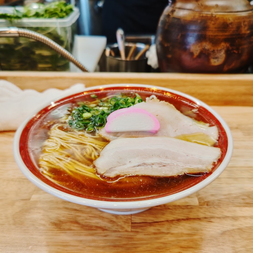 ユーザーが投稿した醤油ラーメンの写真 - 実際訪問したユーザーが直接撮影して投稿した前潟ラーメン専門店中華そば 近藤の写真