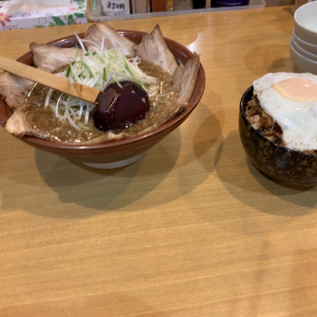 ずこっくさんが投稿した西新庄ラーメン / つけ麺のお店ラーメン むてっぽう 富山店/ラーメン ムテッポウ トヤマテンの写真