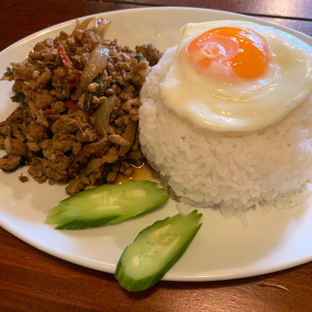 ユーザーが投稿したガパオランチの写真 - 実際訪問したユーザーが直接撮影して投稿した太平タイ料理サバイチャイ タイ料理の写真