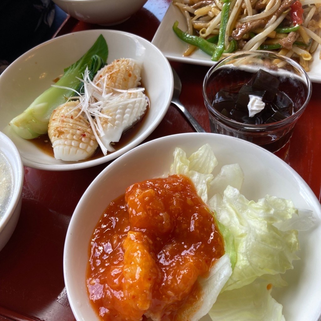 ユーザーが投稿したおもてなしランチの写真 - 実際訪問したユーザーが直接撮影して投稿した北町中華料理珍満エクスプレスの写真