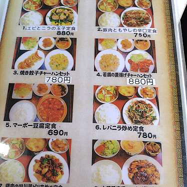 実際訪問したユーザーが直接撮影して投稿した田中中華料理中華料理 欣陽の写真