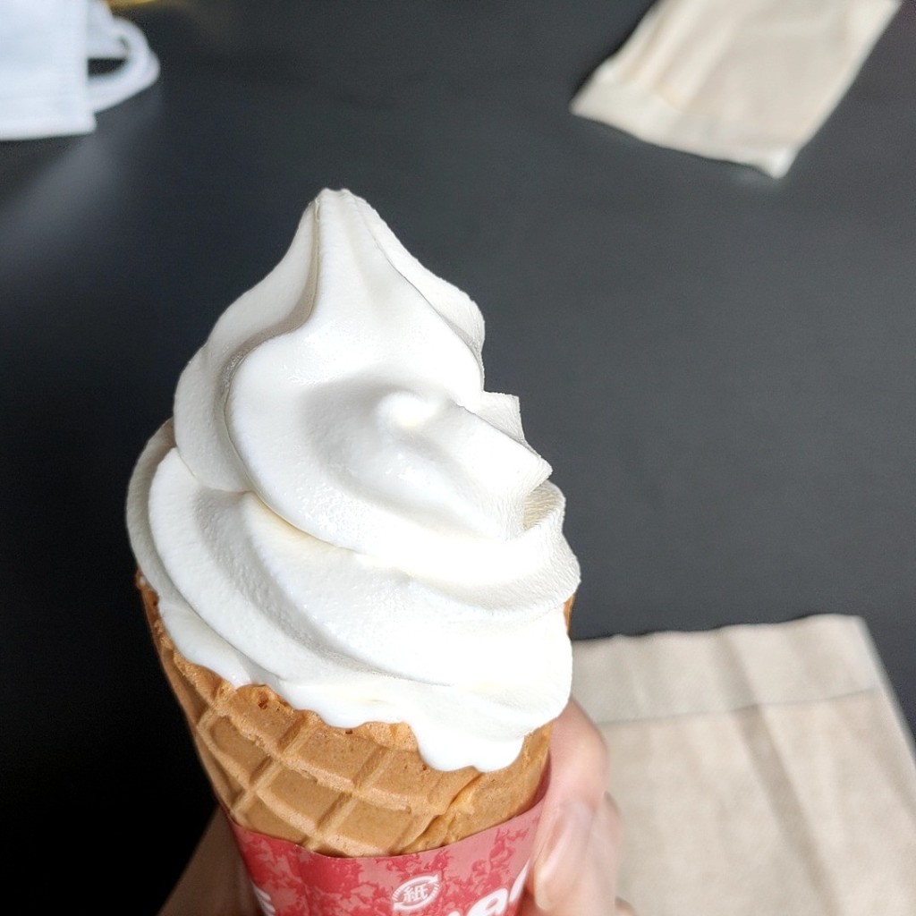 ユーザーが投稿したソフトクリームの写真 - 実際訪問したユーザーが直接撮影して投稿した菊水カフェ上川大雪カフェ 緑丘茶房の写真