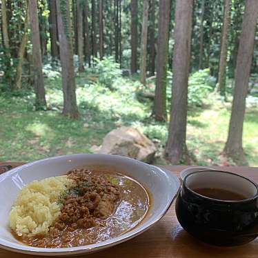 実際訪問したユーザーが直接撮影して投稿した蒜山本茅部カフェ森の中の喫茶とお宿 もりくらすの写真