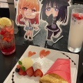 苺クレープ - 実際訪問したユーザーが直接撮影して投稿した西池袋カフェSMILE BASE CAFE 池袋店の写真のメニュー情報