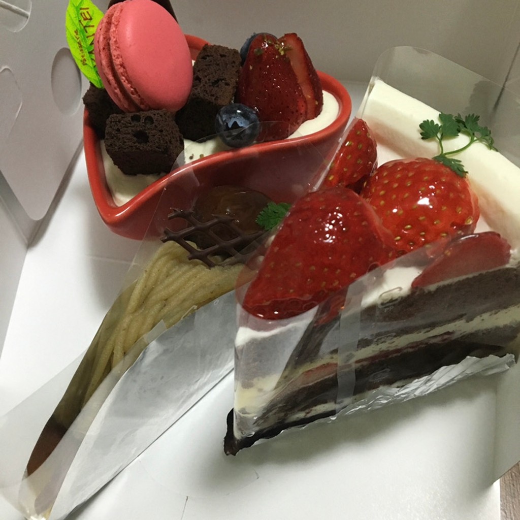 ユーザーが投稿したケーキの写真 - 実際訪問したユーザーが直接撮影して投稿した茜部菱野ケーキpatisserie SYANTEIの写真