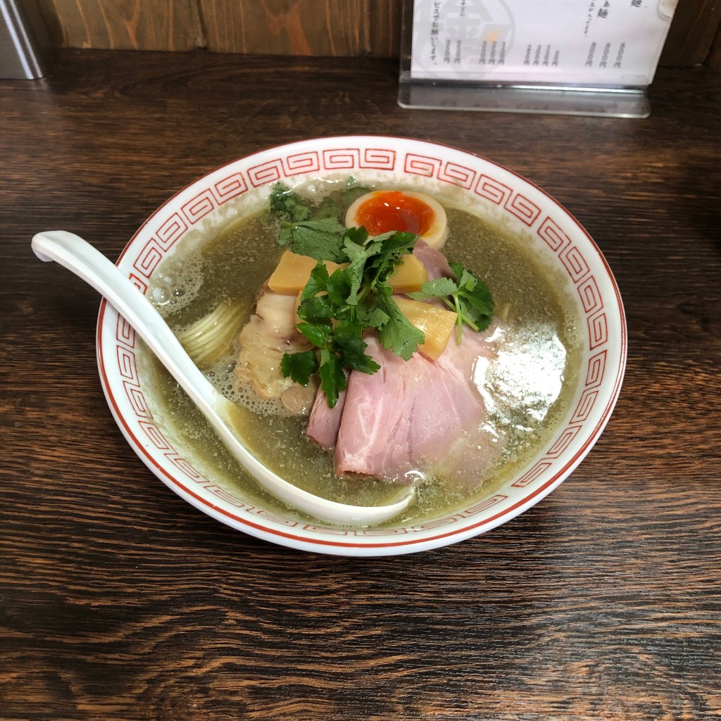 ユーザーが投稿した煮干しラーメンの写真 - 実際訪問したユーザーが直接撮影して投稿した横瀬ラーメン専門店らぁ麺 大金星の写真