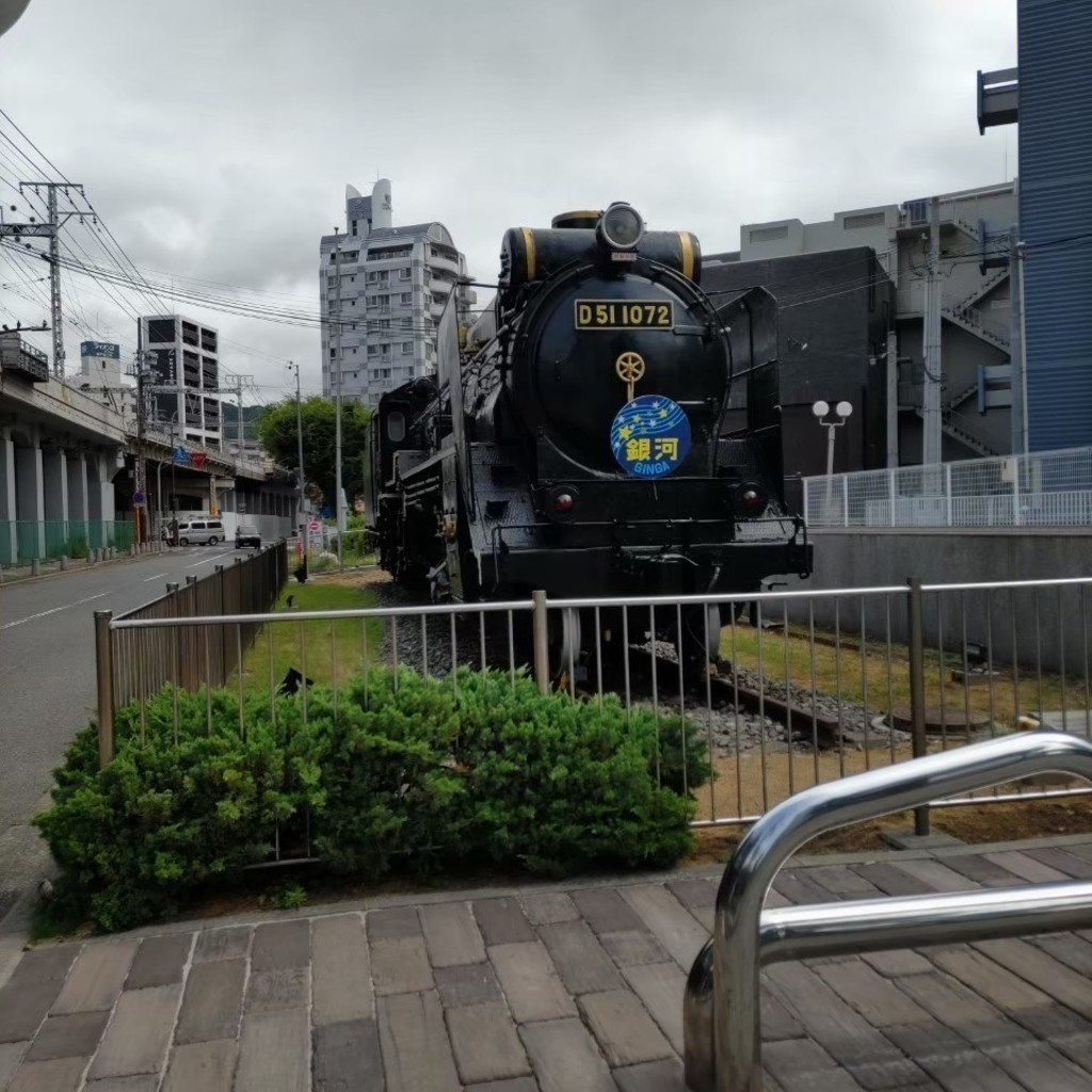 実際訪問したユーザーが直接撮影して投稿した相生町展示 / 観覧蒸気機関車D51 1072号機の写真