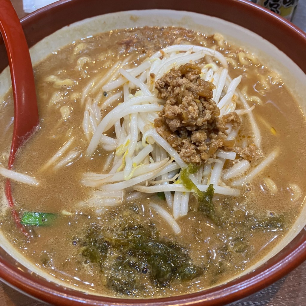 ユーザーが投稿した伊勢味噌ラーメンの写真 - 実際訪問したユーザーが直接撮影して投稿した江島台ラーメン専門店蔵deらーめん 鈴鹿店の写真