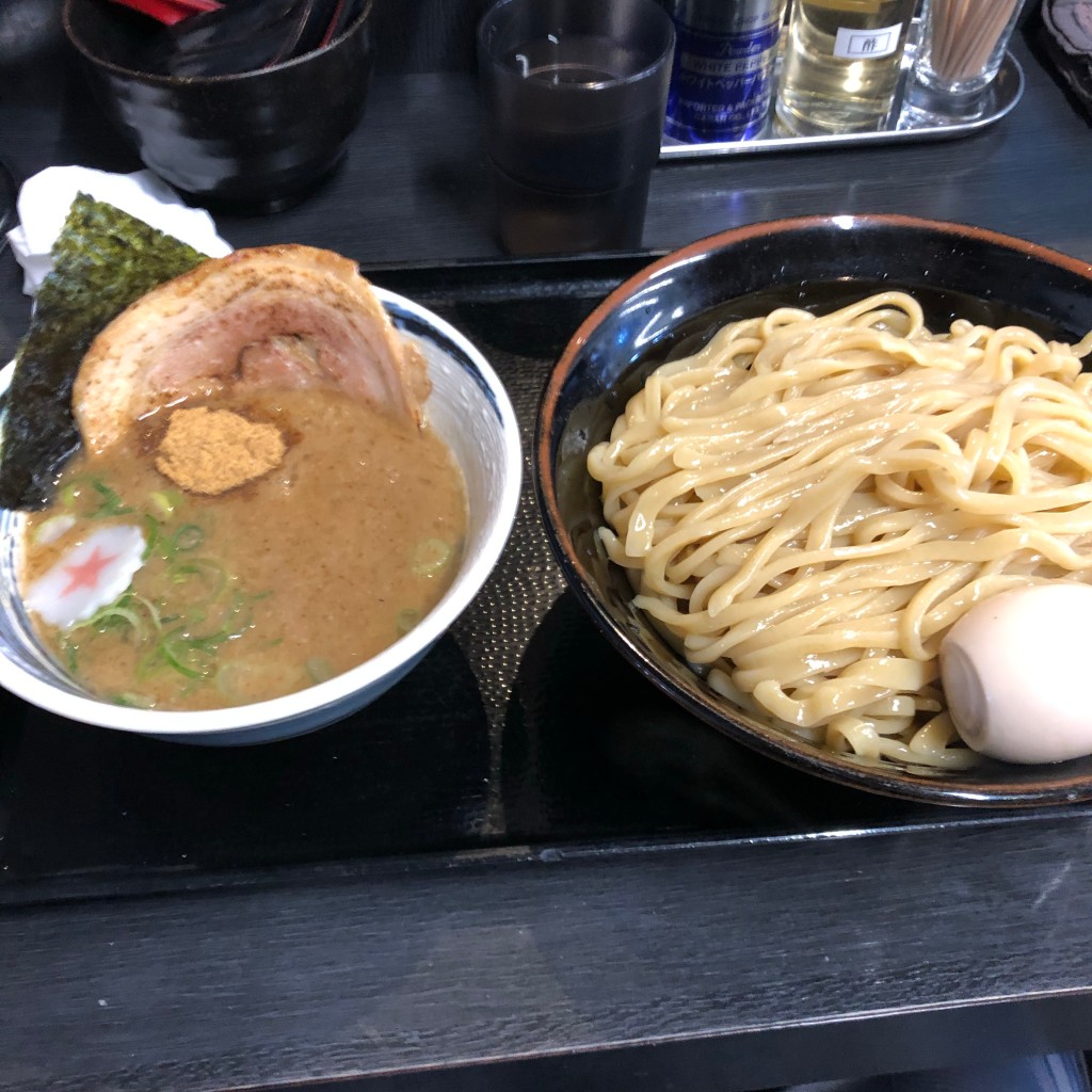 ユーザーが投稿した味玉つけ麺の写真 - 実際訪問したユーザーが直接撮影して投稿した袖師町ラーメン / つけ麺ラーメンまるさ商店の写真