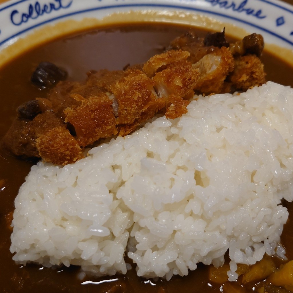 ユーザーが投稿したカツカレーの写真 - 実際訪問したユーザーが直接撮影して投稿した青山台カフェCafe&Restaurant Lb CLoverの写真