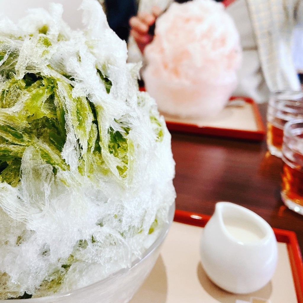 ユーザーが投稿した宇治金時の写真 - 実際訪問したユーザーが直接撮影して投稿した柏かき氷三日月氷菓店の写真