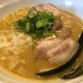 白湯らーめん - 実際訪問したユーザーが直接撮影して投稿した新居町ラーメン専門店麺の蔵 我天の写真のメニュー情報