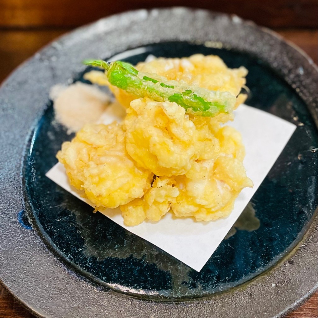 ユーザーが投稿した白子の天ぷらの写真 - 実際訪問したユーザーが直接撮影して投稿した高花その他飲食店旬菜 ととやの写真