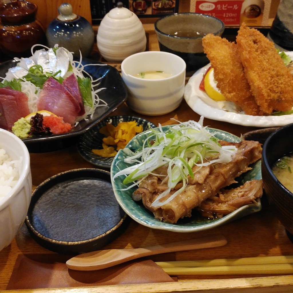 ユーザーが投稿した浜のおもてなし定食の写真 - 実際訪問したユーザーが直接撮影して投稿した中央町寿司寿司ろばた 八條の写真