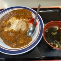 カレーカツ丼 - 実際訪問したユーザーが直接撮影して投稿した上荻そば名代富士そば 荻窪北口店の写真のメニュー情報