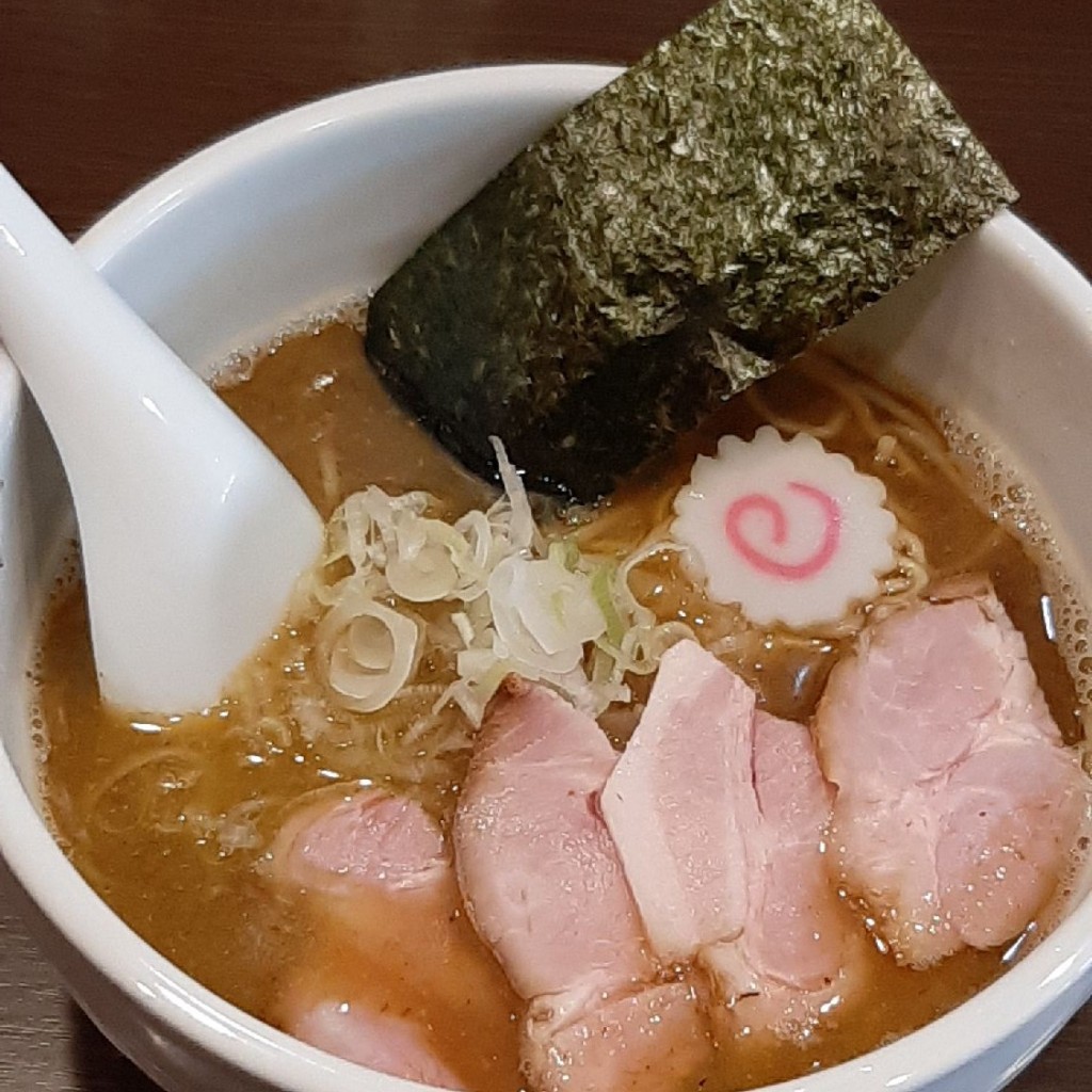 ユーザーが投稿したかますラーメンの写真 - 実際訪問したユーザーが直接撮影して投稿した芳野つけ麺専門店麺や 旅風車の写真