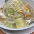 野菜たっぷりタンメン - 実際訪問したユーザーが直接撮影して投稿した新宿中華料理日高屋 新宿中央店の写真のメニュー情報