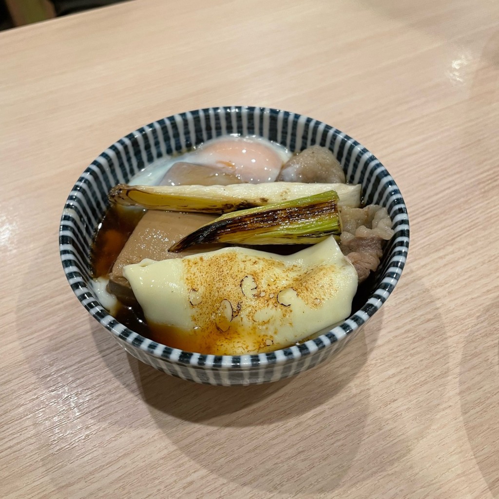 ユーザーが投稿した国産牛肉豆腐の写真 - 実際訪問したユーザーが直接撮影して投稿した心斎橋筋寿司鮨 ととぎん 心斎橋店の写真