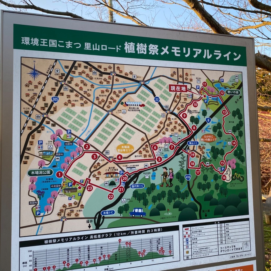 実際訪問したユーザーが直接撮影して投稿した若杉町公園憩いの森の写真