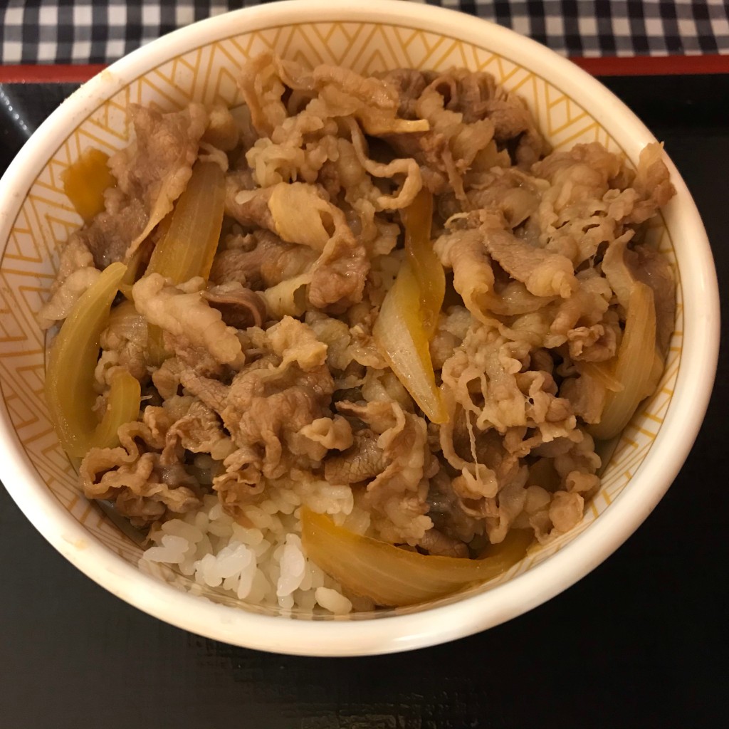 ユーザーが投稿した牛丼の写真 - 実際訪問したユーザーが直接撮影して投稿した溝口牛丼すき家 ノクティプラザ店の写真