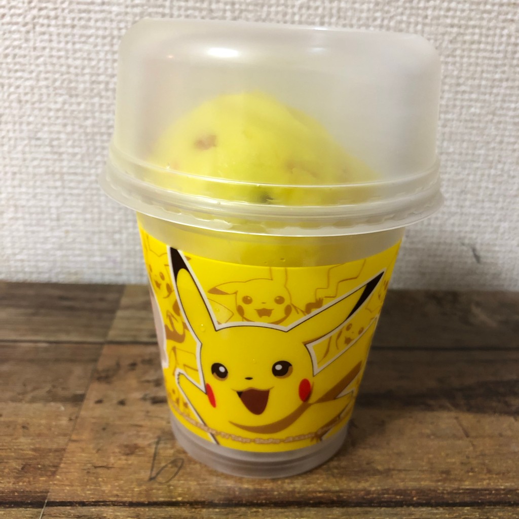 ユーザーが投稿したポケモンカップピカチュウの写真 - 実際訪問したユーザーが直接撮影して投稿した岡一色アイスクリームサーティワンアイスクリーム 沼津インター店の写真