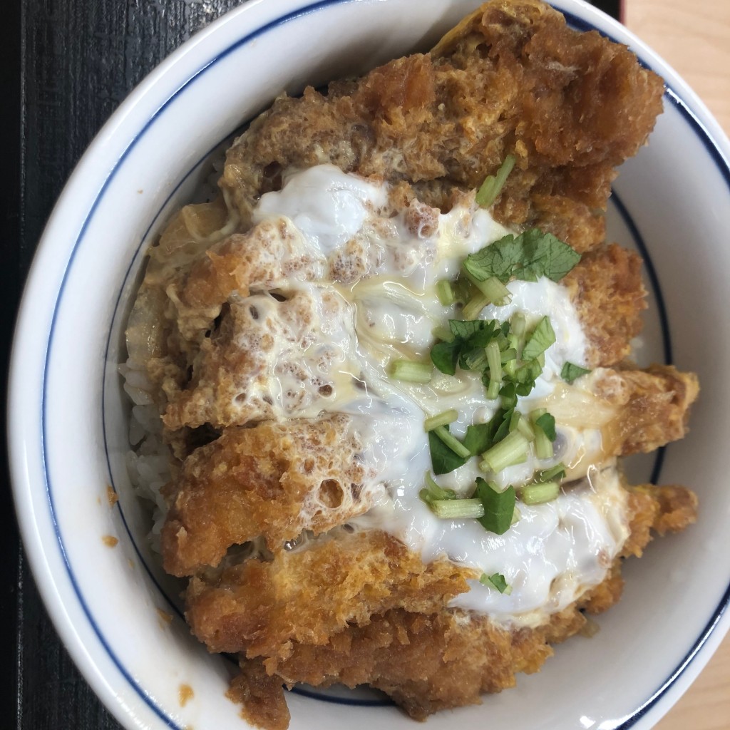 ユーザーが投稿したカツ丼(竹)の写真 - 実際訪問したユーザーが直接撮影して投稿した浜崎とんかつかつや 埼玉朝霞台店の写真