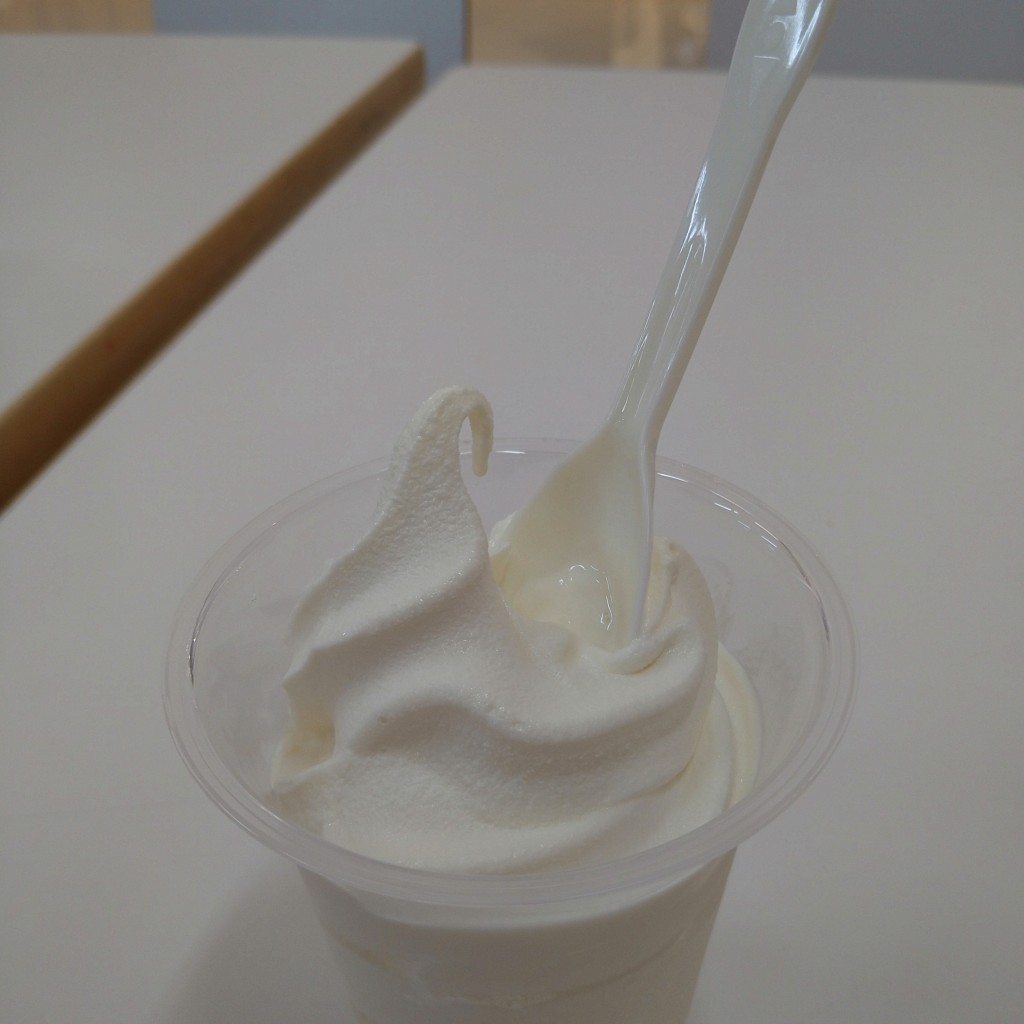 ユーザーが投稿したカップソフトクリームの写真 - 実際訪問したユーザーが直接撮影して投稿した宇品西ハンバーガーバーガーキング ゆめタウンみゆき店の写真