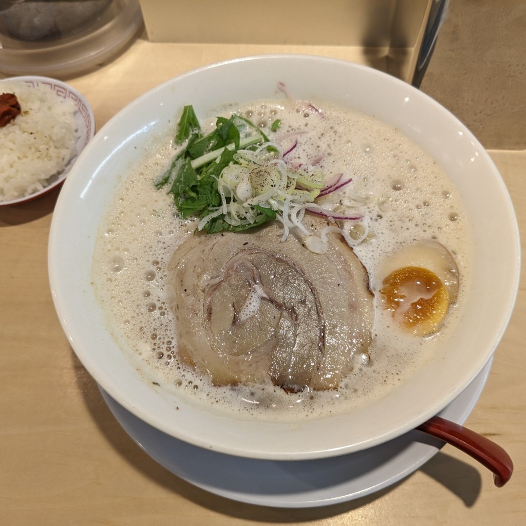 ユーザーが投稿した【鶏白湯】 ダイブの写真 - 実際訪問したユーザーが直接撮影して投稿した名駅ラーメン / つけ麺KOBE ENISHIの写真