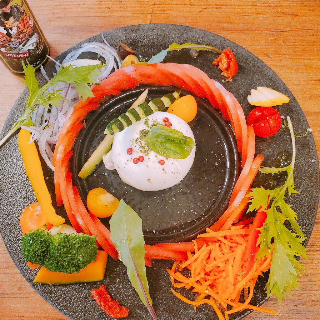 ユーザーが投稿したフッラータのカプレーゼの写真 - 実際訪問したユーザーが直接撮影して投稿した東宿郷西洋料理レストラン ペニーレイン 宇都宮店の写真