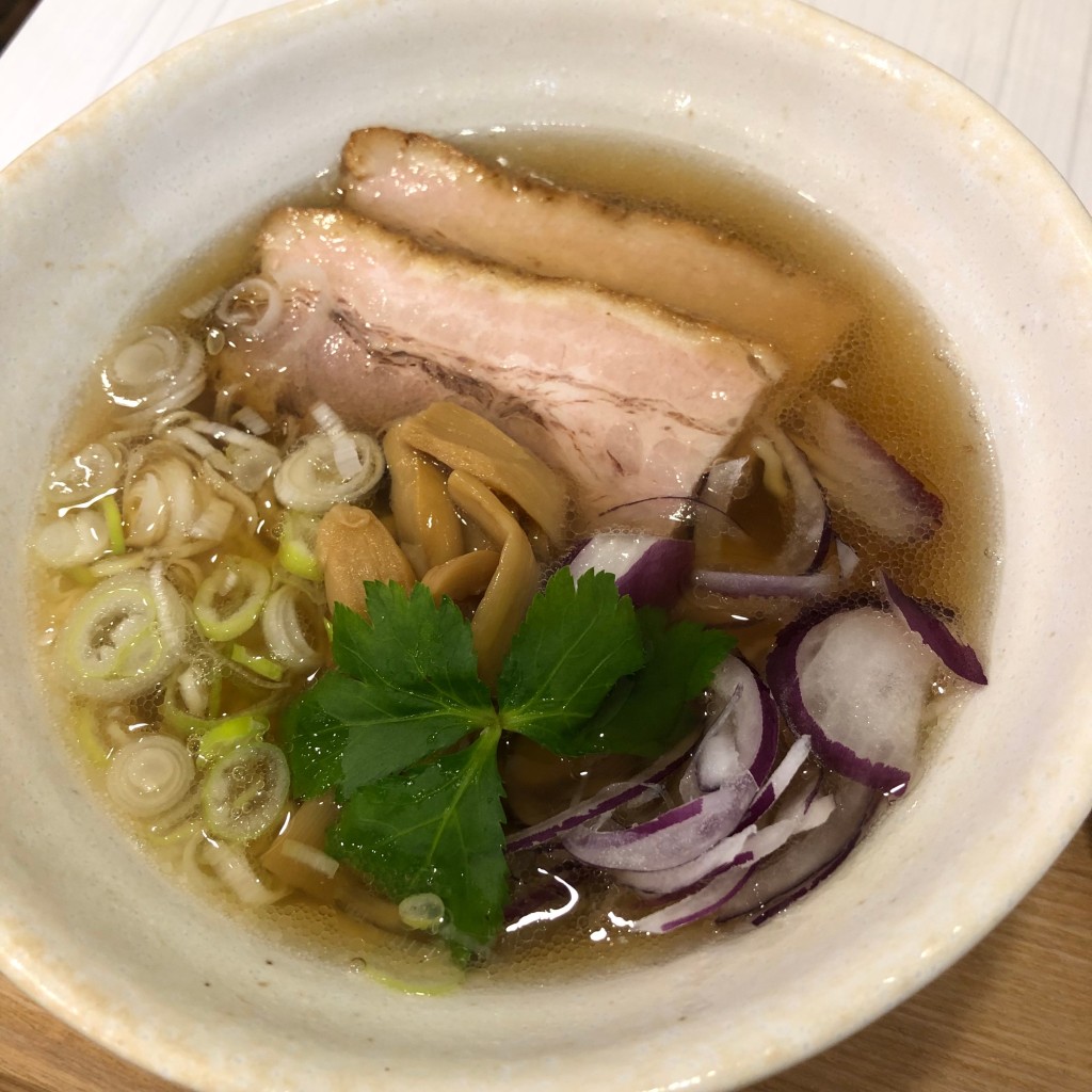 ユーザーが投稿した醤油ラーメンの写真 - 実際訪問したユーザーが直接撮影して投稿した文の里ラーメン専門店麺屋やまの写真