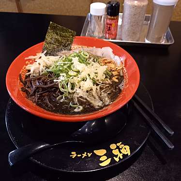 実際訪問したユーザーが直接撮影して投稿した古高町ラーメン / つけ麺豚骨ラーメン 三福の写真