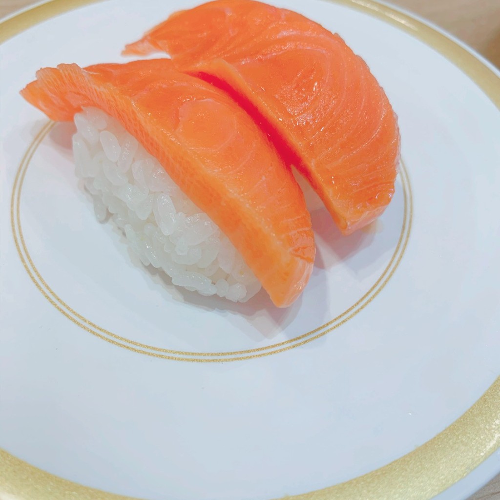 ユーザーが投稿したサーモンの写真 - 実際訪問したユーザーが直接撮影して投稿した三好町回転寿司かっぱ寿司 三島店の写真