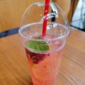 木苺と柚子茶のレモネード - 実際訪問したユーザーが直接撮影して投稿した西池袋カフェGLOBAL RING CAFEの写真のメニュー情報