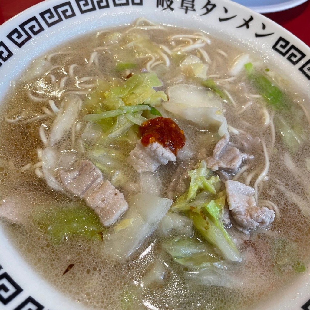 TAMAGOoさんが投稿した伝法寺ラーメン専門店のお店岐阜タンメン インター店/ギフタンメン イチノミヤインターテンの写真