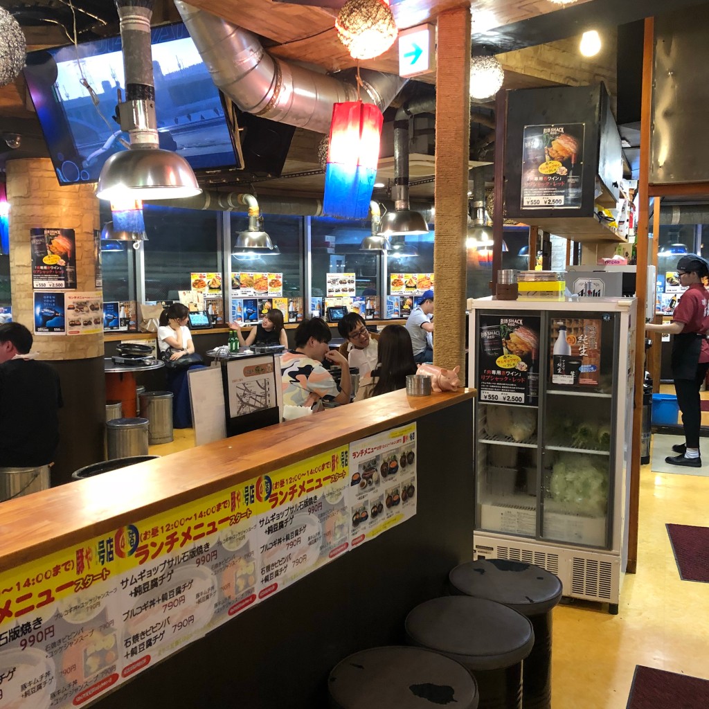 実際訪問したユーザーが直接撮影して投稿した宇田川町韓国料理韓国亭豚や 渋谷ニ号店の写真