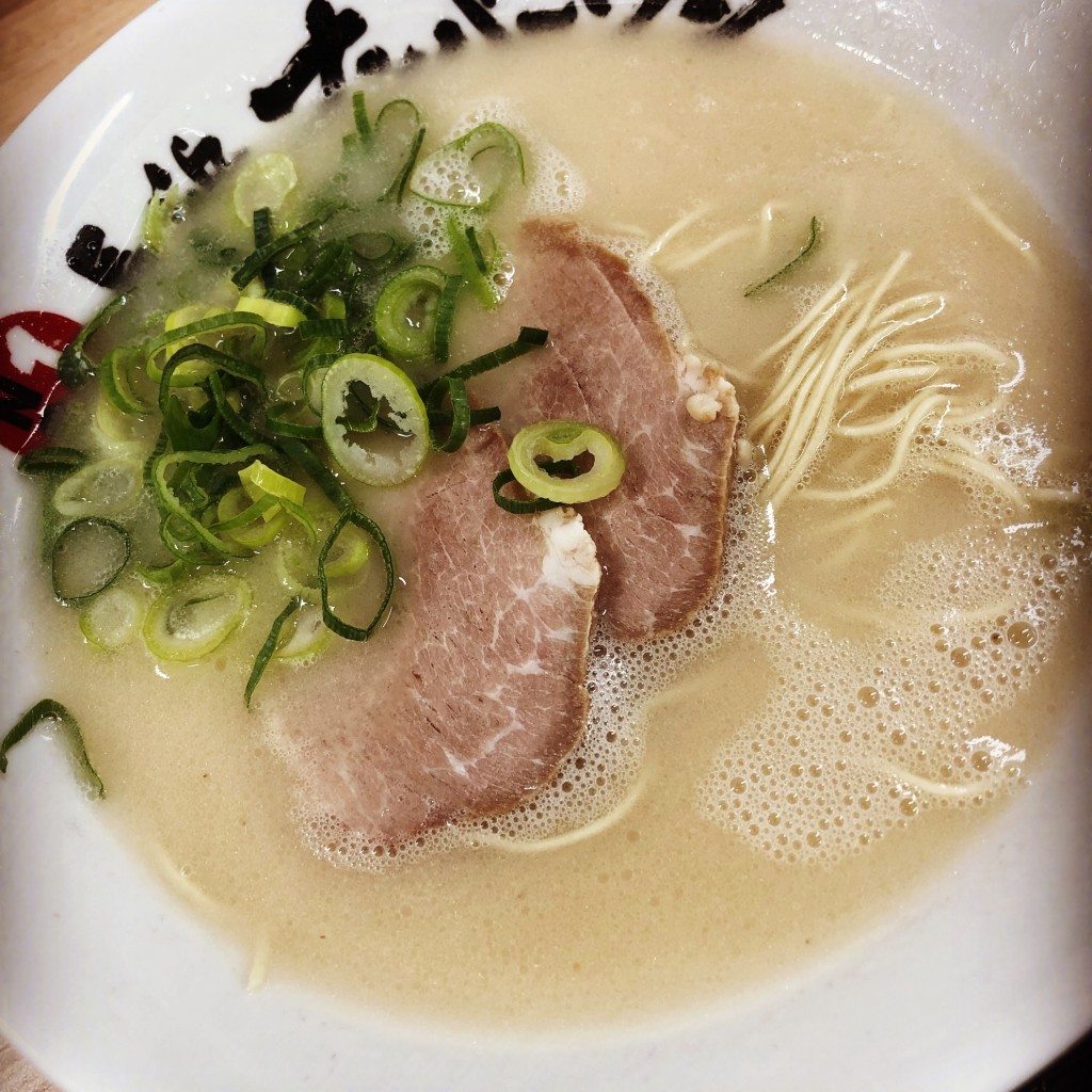 ユーザーが投稿した長浜ラーメンの写真 - 実際訪問したユーザーが直接撮影して投稿した北千束ラーメン専門店長浜ナンバーワン  東京大岡山店の写真