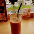 アイスカフェオーレ - 実際訪問したユーザーが直接撮影して投稿した中央喫茶店喫茶 ラクーンの写真のメニュー情報