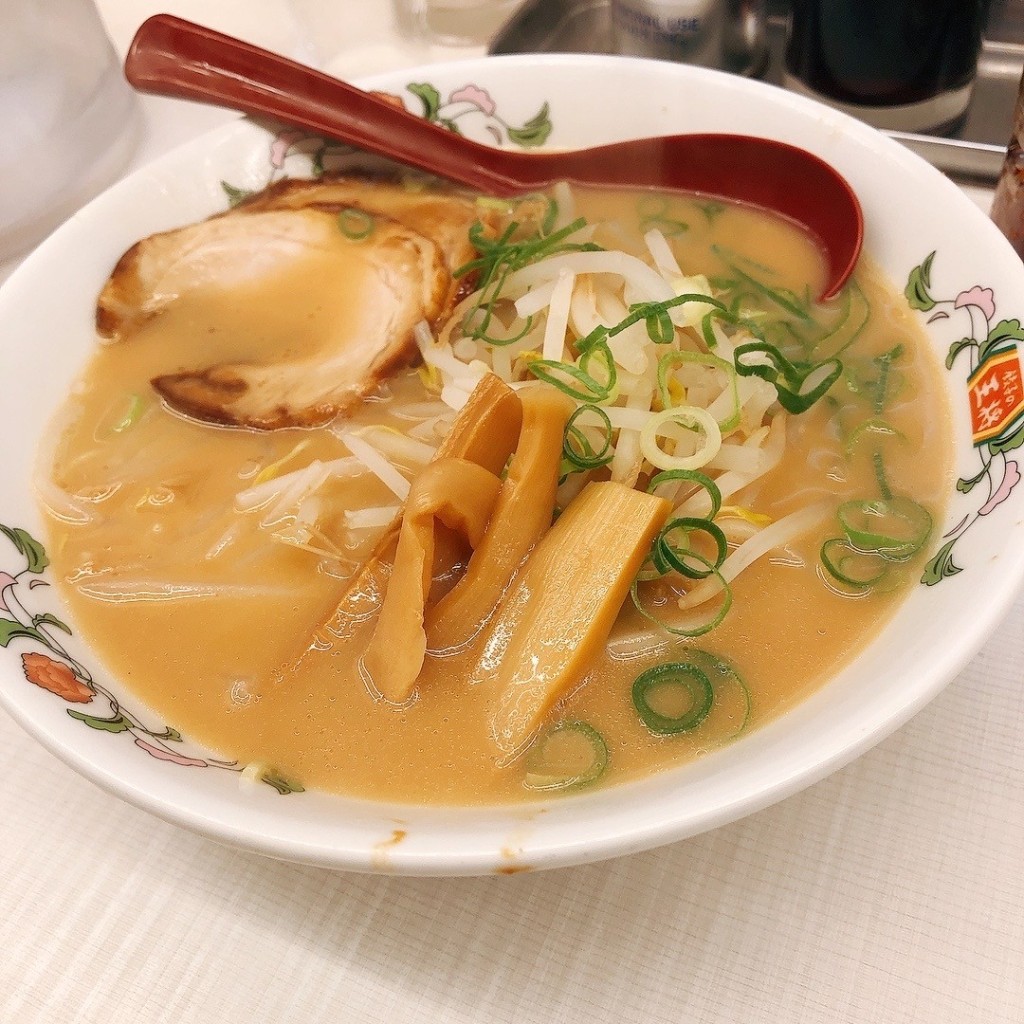 ユーザーが投稿した餃子の王将ラーメンの写真 - 実際訪問したユーザーが直接撮影して投稿した心斎橋筋餃子餃子の王将 心斎橋店の写真