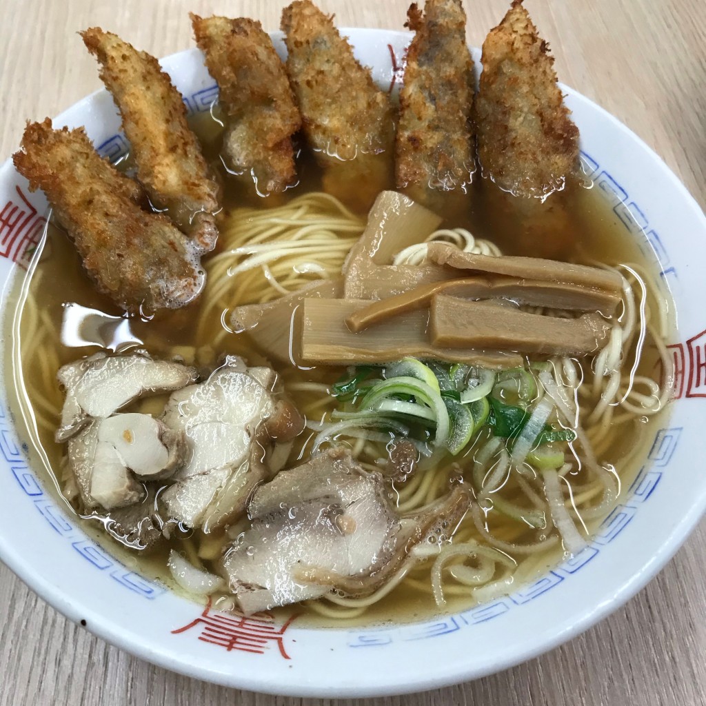 ユーザーが投稿したシャコラーメンの写真 - 実際訪問したユーザーが直接撮影して投稿した笠岡ラーメン / つけ麺シャコ丼の店の写真