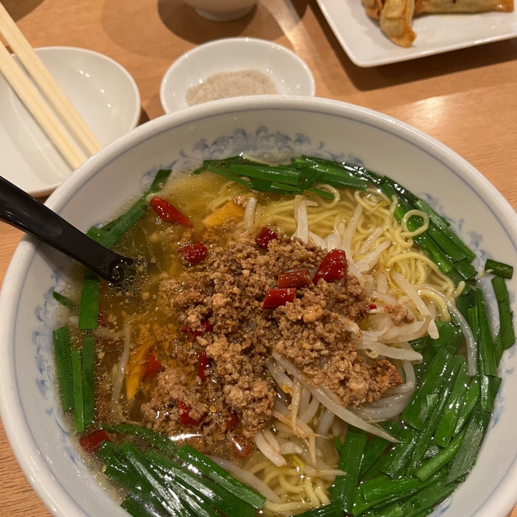 ユーザーが投稿した塩台湾ラーメンの写真 - 実際訪問したユーザーが直接撮影して投稿した山田町ラーメン / つけ麺おか田 大曽根店の写真