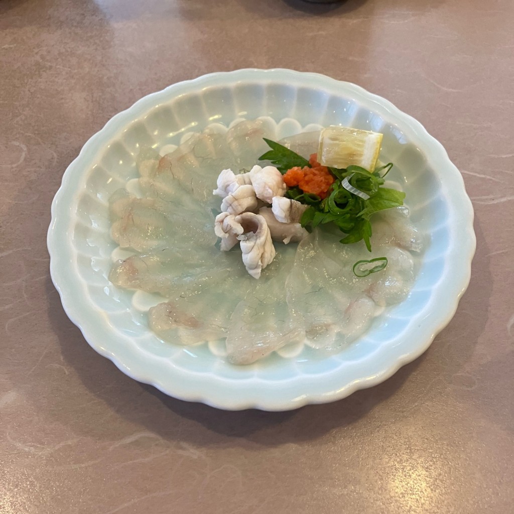 ユーザーが投稿したB大福 てっちり鍋の写真 - 実際訪問したユーザーが直接撮影して投稿した二条大路南魚介 / 海鮮料理花惣奈良本店の写真