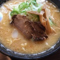 味噌ラーメン - 実際訪問したユーザーが直接撮影して投稿した星置二条肉料理たけおかの写真のメニュー情報