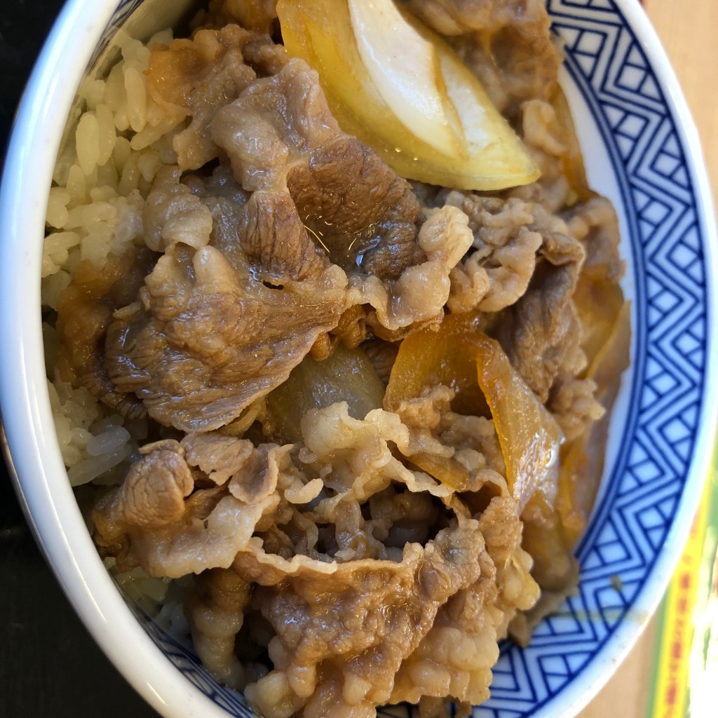 ユーザーが投稿した牛丼の写真 - 実際訪問したユーザーが直接撮影して投稿した大塚森町牛丼吉野家 1号線山科店の写真