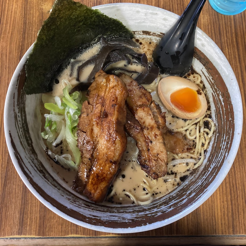 ユーザーが投稿したラーメン チャー2の写真 - 実際訪問したユーザーが直接撮影して投稿した空港通ラーメン専門店らーめん萬楽 空港通本店の写真