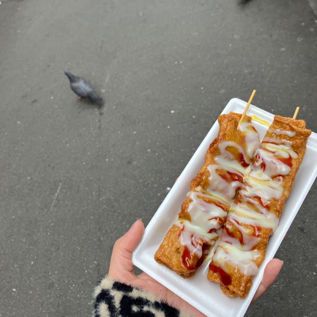ユーザーが投稿した揚げおでんの写真 - 実際訪問したユーザーが直接撮影して投稿した百人町韓国料理チキンもち米タンスユックの写真
