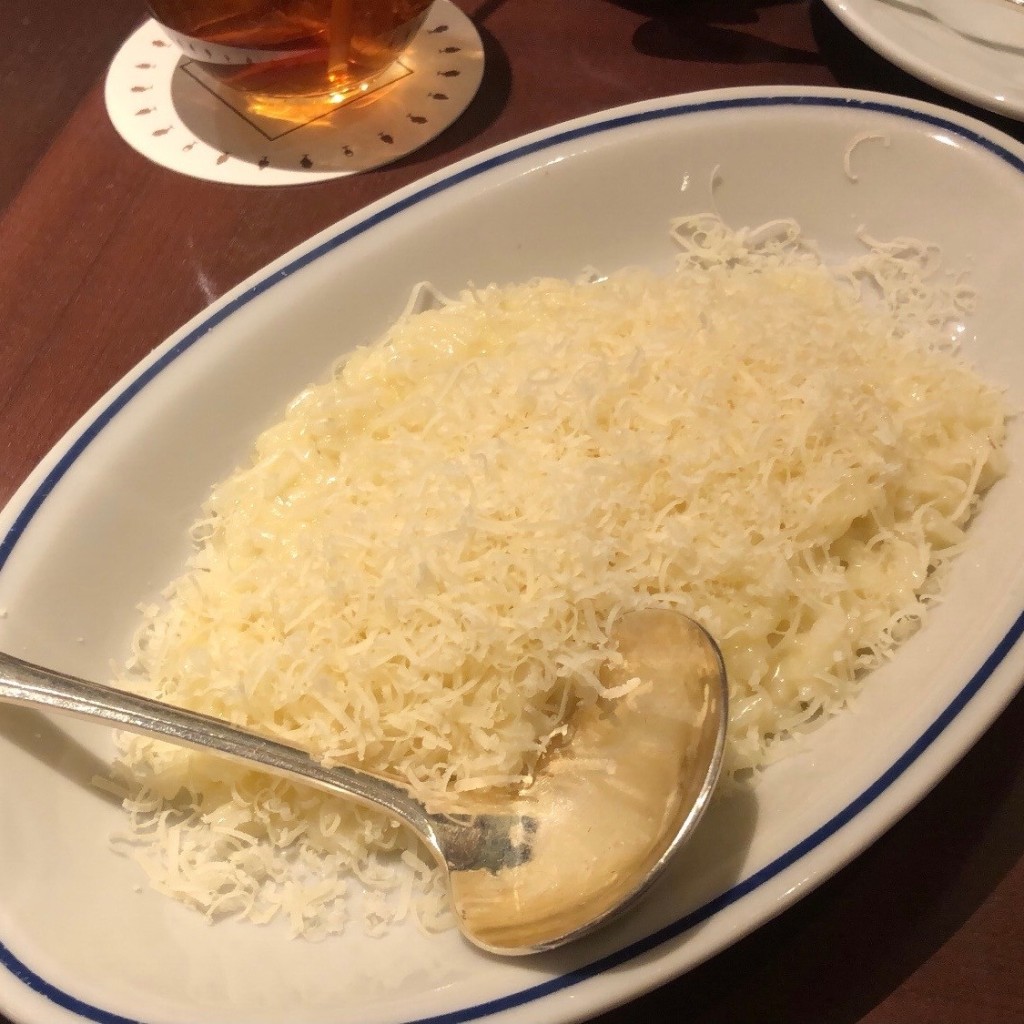 ユーザーが投稿したチーズリゾットの写真 - 実際訪問したユーザーが直接撮影して投稿した銀座イタリアンラ ヴィオラ 三笠会館本店の写真